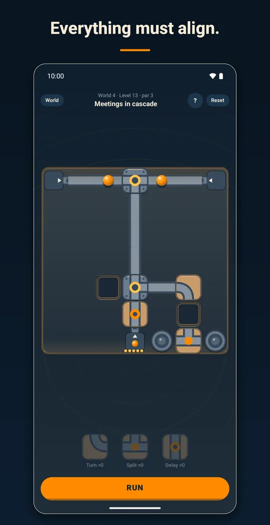 Everything must align.