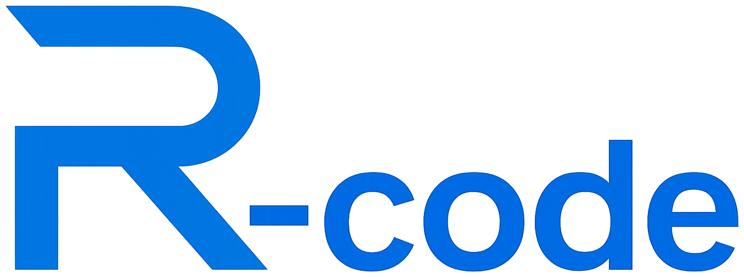 R-code logo